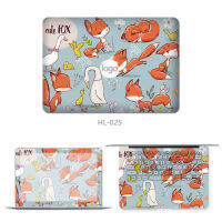 【♘COD Free Cas♘】 dang676 Lapskin สามด้าน Lapsticker น่ารักขนาดนิ้วสำหรับ Macbook Air Pro Retina 11 "12" 13 "15 A1278 A1932