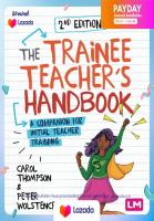 หนังสือภาษาอังกฤษพร้อมส่ง The Trainee Teachers Handbook : A companion for initial teacher training (2ND) [Paperback]
