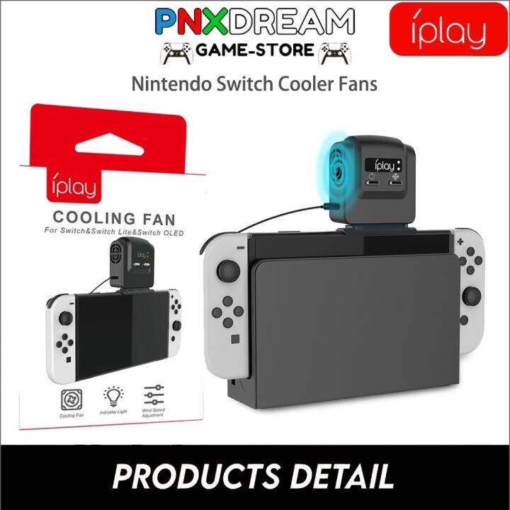 🇲🇾 iPlay Nintendo Switch Oled Console External Cooler Fans USB Power