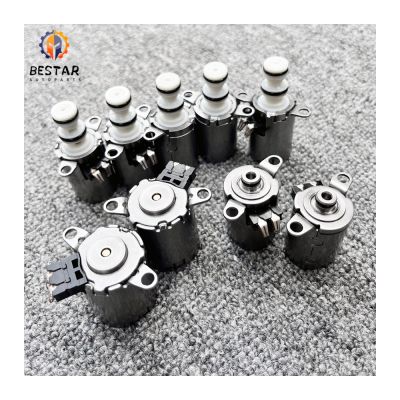 ☒ 9Pcs/Set Original Transmission Shift Solenoids Kit 6DCT450 MPS6 Tested 7M5RAG9R For Volvo Ford Land Rover BESTAR Car Accessories