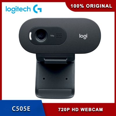 ZZOOI Logitech C505e 720P HD Webcam Computer Office Camera For Video Conferencing Online Course Online Distance Education Camera