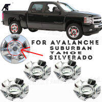 1Pcs รถบรรทุก Hub ขอบล้อ Center Cap Hubcaps สำหรับ2007-2014 Silverado Tahoe Suburban Avalanche 9597345