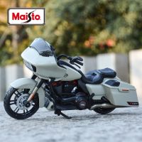 Maisto 1:18 Harley-Davidson 2018 Road Glide Die Cast Ddie Vehicle Collectible งานอดิเรกของเล่นแบบจำลองรถมอเตอร์ไซค์