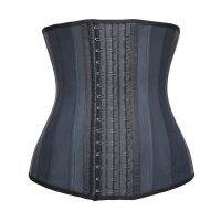 รุ่นกระดูกเหล็ก 25 เส้น แผ่นรัดหน้าท้องยางพารา ยาว และ 30 ซม. Corset ชุดกระชับสัดส่วน สายรัดเอว ลดพุง ที่รัดหน้าท้อง หลังคลอด