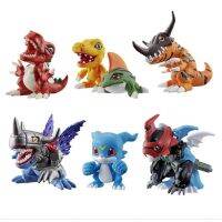 ของเล่นตุ๊กตาขยับแขนขาได้อนิเมะ Bandai คอลเลกชันใหม่ผจญภัย Digimon ดั้งเดิม01 Agumon Betamon Greymon V-Mon Paildramon Tyranomon