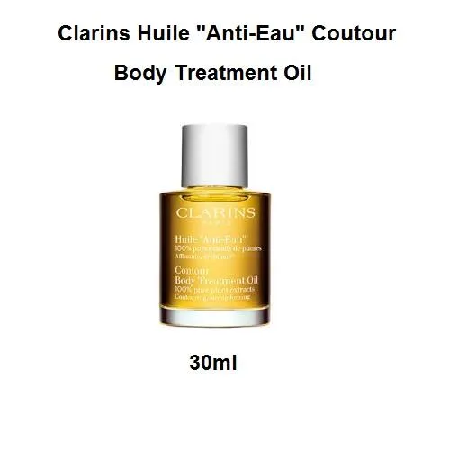 Clarins Huile "AntiEau" Coutour Body Treatment Oil 30ml Lazada.co.th