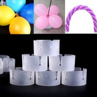 50Pcs Balloon Arch Ring Buckle Balloon Connector Clip Plastic Clip Bracket Arch Making Tool For Birthday Wedding Party Prom