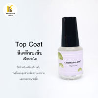 สีทาเล็บ(Topcoat)สีเคลือบใส สำหรับเคลือบสีเล็บให้เงางามสวยงาม(เนื้อบางใส)