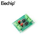 1PCS 817 2 Channel Optocoupler Isolation Board Voltage Converter 3.6-30V Driver Photoelectric Isolated Module