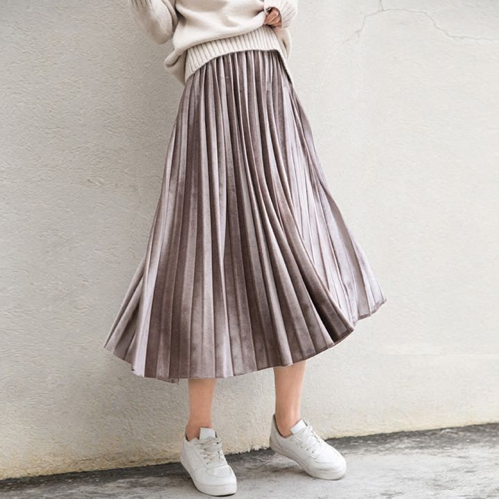 Mid length clearance pleated skirts 2020