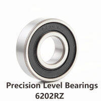 2 ชิ้น/ล็อต 6202RZ ความแม่นยำระดับ Deep Groove Ball Bearing 6202-RZ 6202RZ 15*35*11 มม. 15*35*11-gbfbfxbgbxfbgbfxn