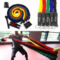 11Pcs/Set Hanging Resistance Band Exercise Tubes Pull Rope Natural Latex Bands Fitness Equipment 150 LBS Resistance Bands Exercise Bands