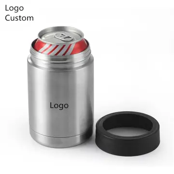 Beer Cooler 304 Stainless Steel Beer Bottle Can Holder Double Wall Vacuum  Insulated Party Slim Beer Colder Keeper