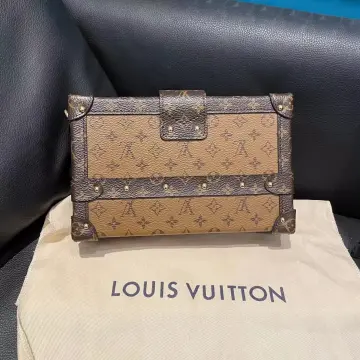 Louis Vuitton Bento Box EW Monogram Reverse Brown in Canvas with