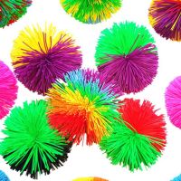 Hot Selling Koosh Sensory Stress Boing Fluffy Colorful Boy Stringy Fidgets Kids Bulk Rainbow Toddlers Silicone Office