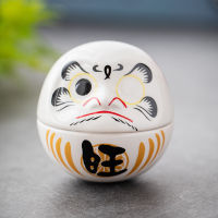 （HOT) Bodhidharma Egg Tumbler ญี่ปุ่นแมวนำโชคสไตล์พรร้านอาหารซูชิของตกแต่งของตกแต่งเซรามิกของตกแต่งบ้าน