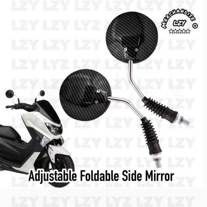 Adjustable Thai Folding Foldable Side Mirror for Motorcycle Universal
