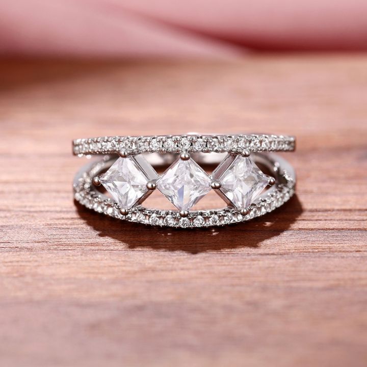 cod-cao-shi-and-full-of-square-diamond-zircon-ring-temperament-womens-romantic-day-gift