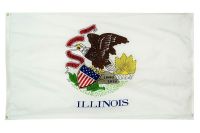 johnin 90x150cm us usa state illinos flag