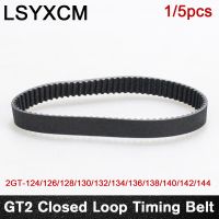 ✤○ 3D Printers Parts GT2 Closed Loop Timing Belt Rubber 2GT 6mm 124 126 128 130 132 134 136 138 140 142 mm Synchronous Belts Part