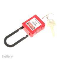 [HELLERY] Security Lockout Padlock Keyed Different with 2 Keys,10 Color, Easy to Carry