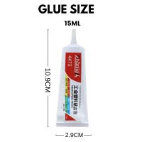 【CW】✤  Industrial Plastics Glue Zhanlida 110ML PP/Polycarbonate/PVC/PE/ABS Leather Wood Transparent Plastic Adhesive