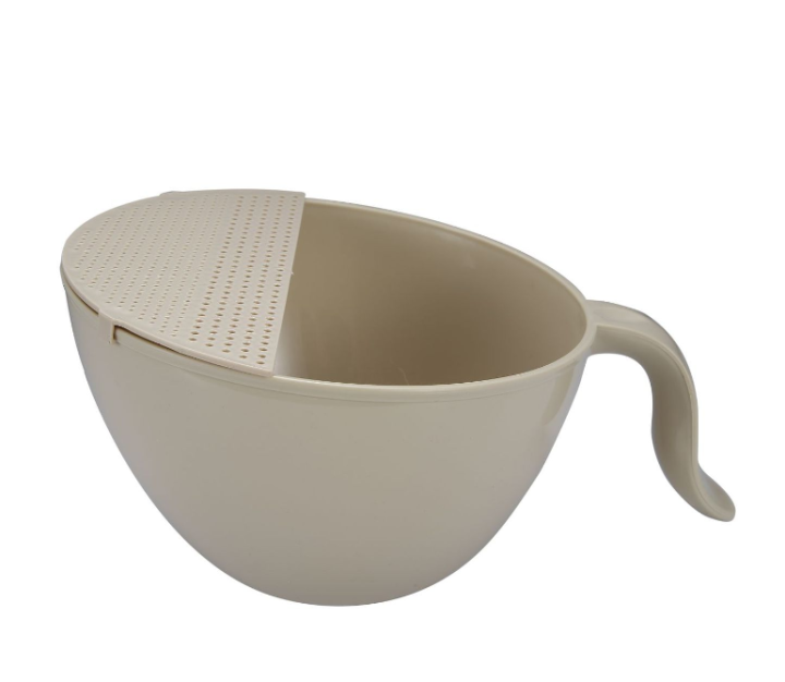 Japanese Rice Washing Bowl Kitchen Strainer Colander Bowl Drain Basket