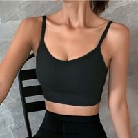 Sports Bra 2022 Women Fitness Top Seamless Yoga Bra Black White Running Yoga Gym Crop Top Women Push Up Sport Bra Top