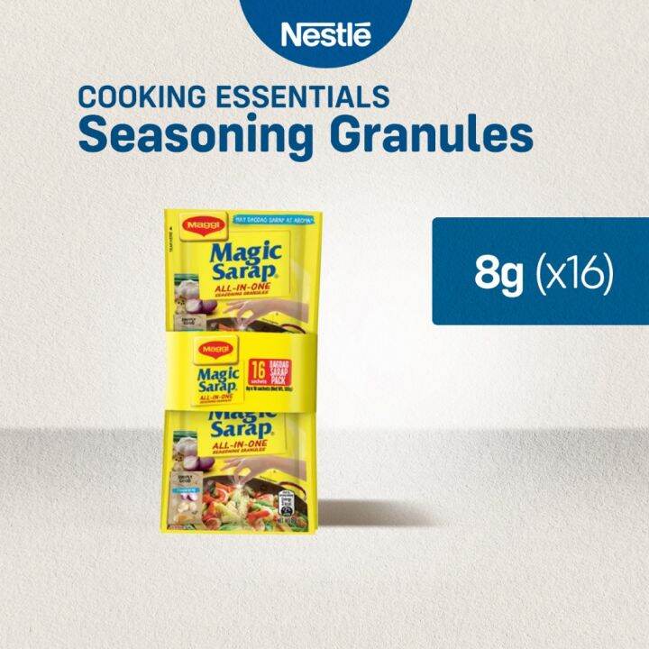 Maggi Magic Sarap All In One Seasoning Granules 8g Pack Of 16 Lazada Ph