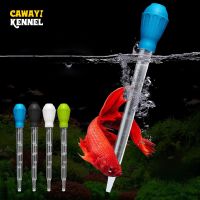 1PC Random Color Aquarium Gravel Cleaning Straw Fish Tank Water Changer Aquarium Clean Pipette Dropper Waste Remover Tube D9181