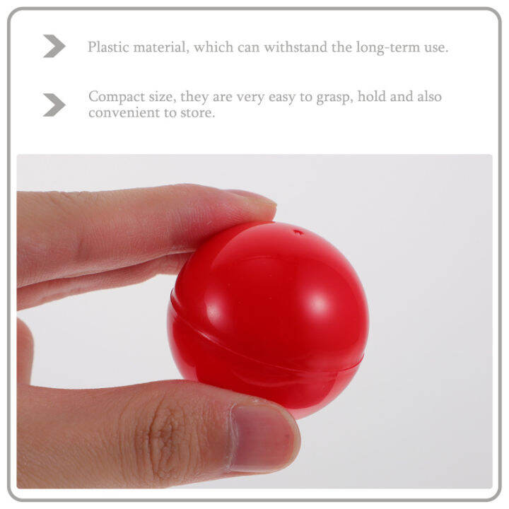 Balls Numbers 1-50 High Elasticity Pong Balls Plastic Raffle Drawing For Parties