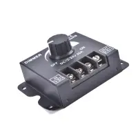 baoda DC 12V 24V LED dimmer SWITCH 30A 360W Voltage Regulator ปรับหรี่ไฟได้