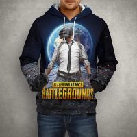 Pubg-Sudadera con capucha para hombre y mujer, jersey con estampado 3D, ropa de calle informal a la moda, abrigo Unisex