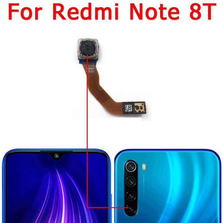 กล้องหน้าหลังของแท้สำหรับ-redmi-note-8-t-8-t-8-t-ชิ้นส่วนอะไหล่โมดูลกล้องเซลฟี่ด้านหน้าหลัก