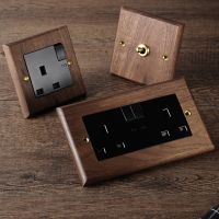 hot！【DT】 86 Type Wall Toggle 13A British Socket Panel Outlet