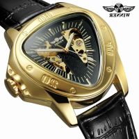 ---Fashion mens watch238814✧⊕☒ T - Winner watches hollow triangle automatic mechanical watch male mechanical watch male table