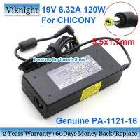 Chicony PA-1121-16ของแท้19V 6.32A 120W A11-120P1A อะแดปเตอร์ AC สำหรับ ACER Aspire V3 V3-772G V3-771g-9875 PA-1121-04แหล่งจ่ายไฟรับประกันสองปี