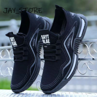 JAY_STORE  รองเท้าผ้าใบผู้ชาย รองเท้ากีฬาผช รองเท้าแฟชั่นผู้ชาย ใส่สบาย 2023ใหม่ XYD23A0T16 43Z231025