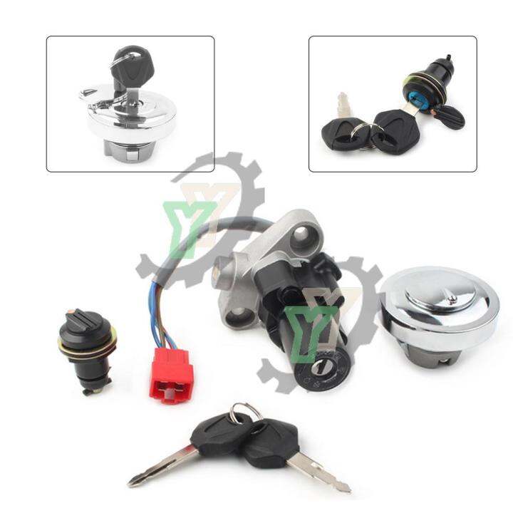 motorcycle-gas-fuel-tank-cap-seat-ignition-switch-start-lock-contact-key-set-for-yamaha-xvs125-250-400-650-1100-drag-star-v-a-at