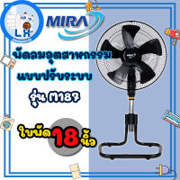 พร้อมส่ง MIRA พัดลมอุตสาหกรรมแบบปรับระดับ 18 นิ้ว รุ่น M-187