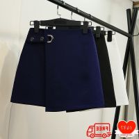 COD ☽ The Outline Shop27dgsd6gfd XS-2XL Korean Mini Skirts A Line A Cut A Shape Short Skirt Women Ladies Students 时尚新款百搭半身裙女夏款2019气质大码不规则短裙高腰显瘦裙黑色