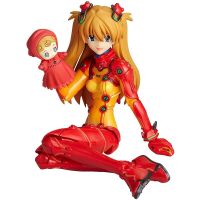 Kaiyodo นีออนเจเนซิส Evangelion Fraulein ปฏิวัติ Revoltech Eva Shikinami อาซึกะแลงเรย์ #018 Kids Toys ตุ๊กตาขยับแขนขาได้จำกัด