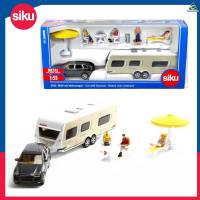 SIKU Car with caravan ซิกุโมเดล โมเดลรถพ่วงแคมปิ้ง รหัส SK2542