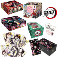 Demon Slayer กล่องการ์ด nezuko kansuki mitsuri อะนิเมะตัวละคร Hot stamping เกมคอลเลกชันแฟลชการ์ดเด็กของเล่น Gift