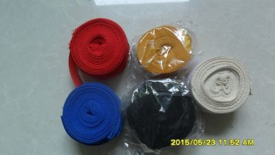 3M boxing cotton elastic boxing bandage strap boxing gloves sanda muaythai bandage 2pcs/roll