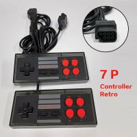 【In Stock】 avk7n0 2 Pack 7 PIN Classic Controller, Suily 7 PIN Controller Retro Gamepad Joystick สำหรับเกมคอนโซลเดิม