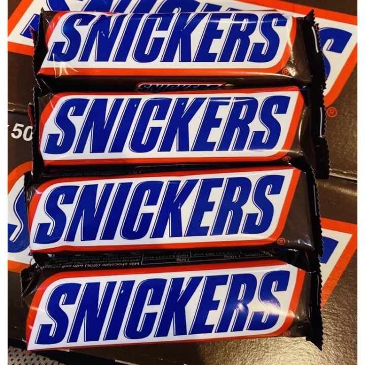 🇳🇱Per Piece SNICKERS SAUDI CHOCOLATE BAR (Individually) | Lazada PH