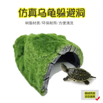 Reptile Hideout Caves, Reptile Shelter Turtle Hide Cave for Snake Small  Animals