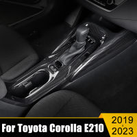 สำหรับ Toyota Corolla E210 2019 2020 2021 2022 2023 Hybrid Carbon รถภายในเกียร์ Shift กล่องแผงกรอบอุปกรณ์เสริม