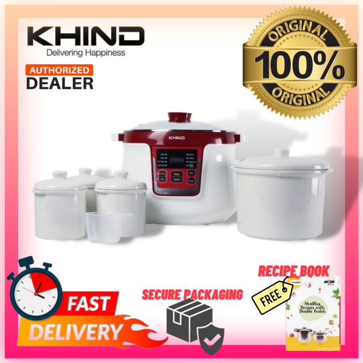 Khind 3.2L Double Boiler DB32N Lazada